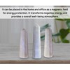 Amazing Gemstone Moonstone Crystal Towers ~ Natural Healing Point Obelisk