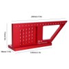 Woodworking Measuring Ruler, Carpentry Marking Tool Durability Carpenter Measuring Ruler,