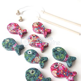 Avenue Mandarine Box Creative Decorative Fishing Patch, kc041 °C