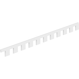 Ekena Millwork DENP06PL0312FAY00 PVC Dentil Trim, White