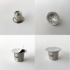 Two Usages Stainless Steel Fillable Coffee Capsules Reusable Coffee Capsule
