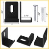 6Pcs Metal Mirror Clips Wide Channel Mirror Hanger Clip Large
