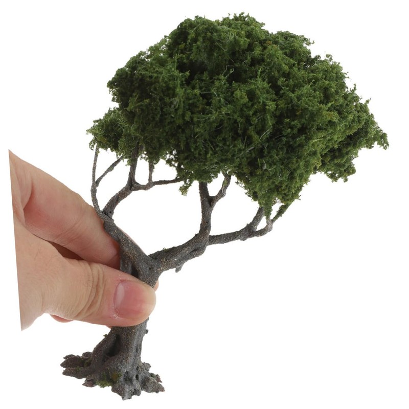 VILLFUL 2pcs Miniature Trees for Sand Table Models Durable Mini