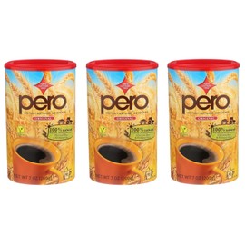 Pero Instant Natural Beverage – 7oz Canister (Caffeine-Free & Healthy)