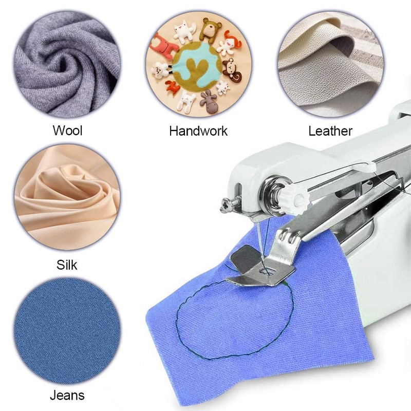 Mini Sewing Machine, 29 Pieces Hand Sewing Machine Portable with