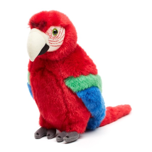 Uni-Toys - Parrot (Red) - 24 cm (Height) - Plush