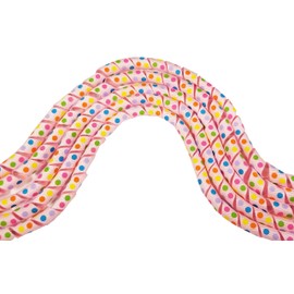 2x5yd (5x1yd) Rainbow Korker Grosgrain Ribbon for Crafts Gift Package Wrapping, Hair Bow Clips & Accessories Making, Sewing, Wedding Decor