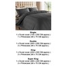 ED Luxury 400 Thread Count Duvet Cover Set | 100%