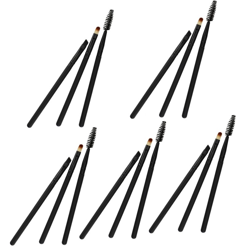 Ipetboom 15 Piezas Herramientas de brocha de maquillaje herramientas de