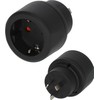 Brennenstuhl Travel Plug / Travel Adaptor (Travel Socket Adapter for: