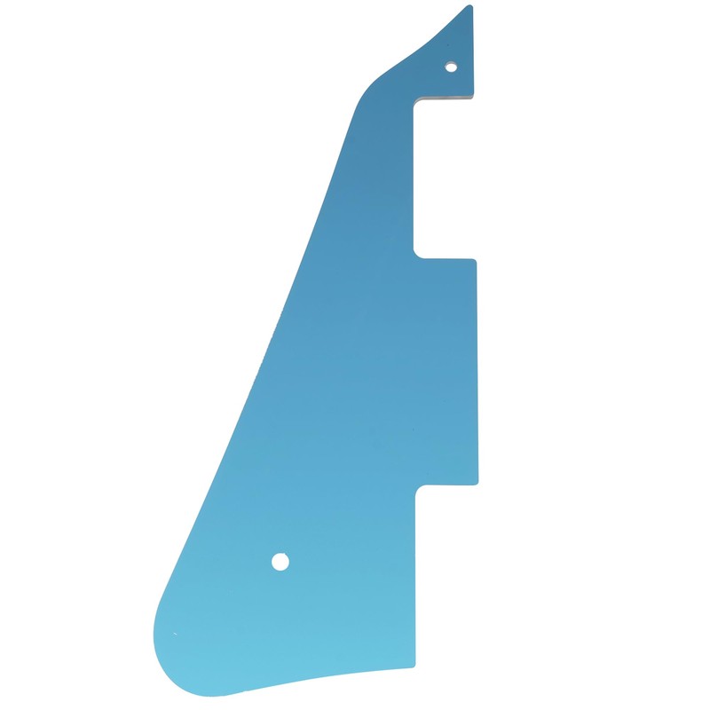 Musiclily Pro レスポールピックガード ギブソンUSA LP モダンエレキギター用、1Pシルバーミラー