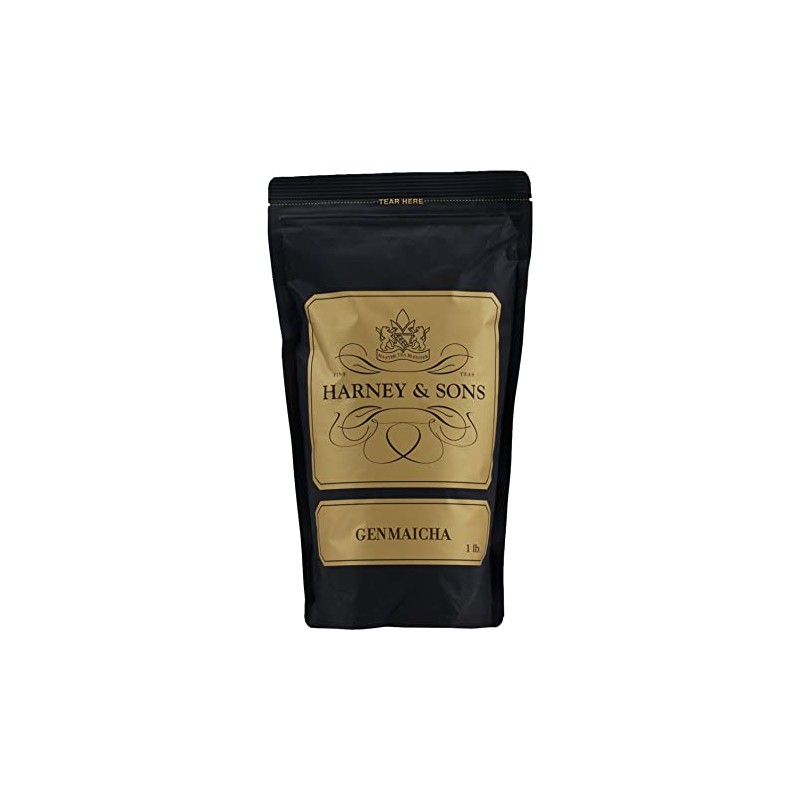 Harney & Sons Genmaicha Tea, 16 oz loose leaf