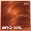 Clairol Textures & Tones Permanent Hair Dye, 8RO Sunset Copper