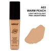 ABRUS Foundation Makeup - Flawless Matte Liquid Foundation for Full