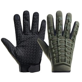 [ホワイトファング] グローブ タクティカル バイク アウトドア サバゲー プロテクター 滑り止め メンズ NT360(グリーン)