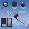NearMoon Filtered Rain Shower Head, High Pressure 8″Square, and 5