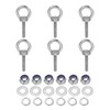 sourcing map Lifting Shoulder Eye Bolt M6 x 30 mm,