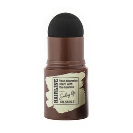 Qwesure Xixi Eyebrow Powder Pen with Hairline Filler Water & Sweatproof Formula 24-Hour Long-Term Hold & Natural Forehead Shadow Effect (01black)