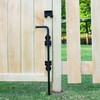 24 Inch Cane Bolt Gate Drop Rod, Heavy Duty Gate