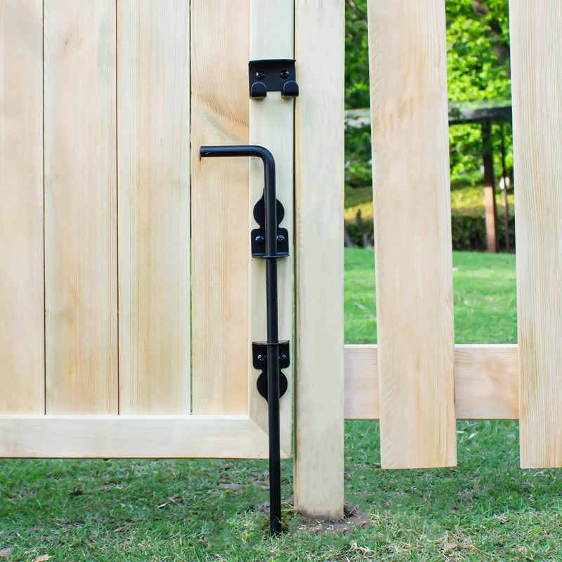 24 Inch Cane Bolt Gate Drop Rod, Heavy Duty Gate