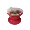 zhuohai Collapsible Silicone Coffee Dripper, Reusable Coffee Filter Cone for
