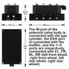 ZHSYMX 12v 8-valve Solenoid Valve Air Ride Suspension Manifold Valve