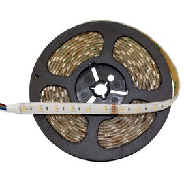 RGBW RGB+W 3000K LED Strip 4in1 Chip 500cm 5m ; IP65 ; 300LEDs ; 24V