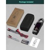 QLUUE Clamp Meter Current Clamp Multimeter AC/DC Voltage Test Instrument