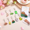 Landical 36 Set Positive Thank You Keychains Gifts Bulk Student