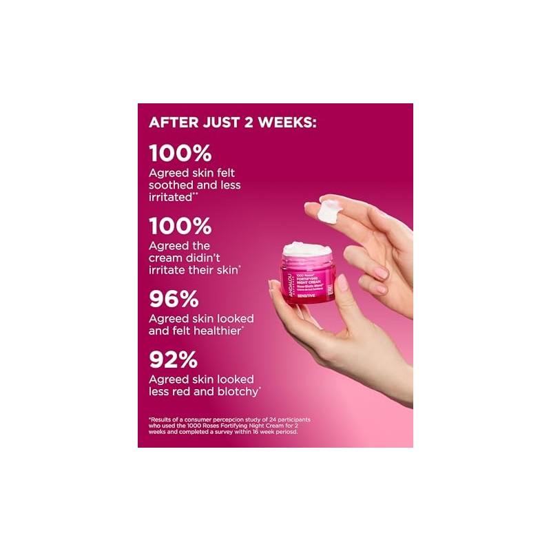 Andalou Naturals 1000 ROSES® Fortifying Night Cream