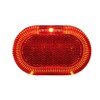 Herrmans Uni 2021310100 Pannier Rack Rear Light – Red (10
