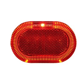 Herrmans Uni 2021310100 Pannier Rack Rear Light – Red (10 x 3 cm x 3 cm