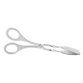 Scissor Tongs, Stainless Steel Buffet Serving Utensils Party Catering Tongs Multipurpose Gripper Bread Clip Steak Clamps Cooking Kitchen Salad Servers Flipping Food Tool with Comfort Grip Handle