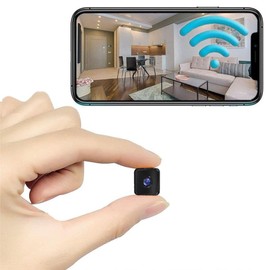 Small Indoor Outdoor Camera Security Wireless Home Cameras 1080P Mini WiFi Pet Camaras, HD Tiny Nanny Cam,Wide Angle,Night Vision, Home Indoor Outdoor Camara,Can No Need WiFi Cams For House Security