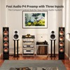 Fosi Audio P4 Mini Preamp with 3 RCA Inputs, Home