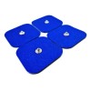 12 Electrodos Parche 5x5 10x5 Compatible Con Beurer Hivox Color