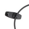 Single Ear Headset Comfortable Lightweight Noise Canceling Wired Computer Headset