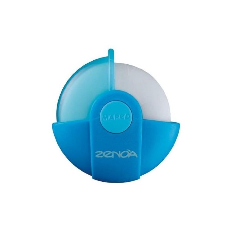 Maped Set of 3 Zenoa Plastic Erasers with Rotating Case