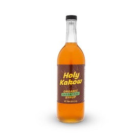 Holy Kakow Organic Sassafras Syrup - Natural Coffee Syrup, Liquid Sugar Coffee Flavoring Syrup, Cane Sugar Syrup, Liquid Sugar for Iced Coffee, Sasssafras Syrup for Coffee, Cocktails, Non-GMO - 750 ml