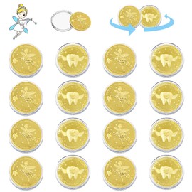 Tooth Fairy Coins, 16 Tooth Fairy Gifts Ideas, Tooth Fairy Coins, Tooth Fairy Gifts, Tooth Fairy Gold Taler, Gift Tooth Fairy, Geden Coins, Gold Coins Children, Lost Tooth Gifts Souvenir for Girls