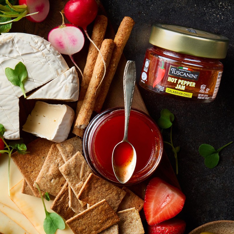Tuscanini Hot Pepper Jam, 4.59 oz | Sweet & Savory