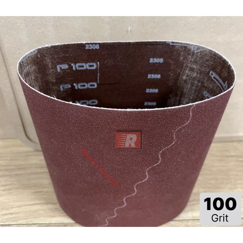 Unbranded/Generic Premium 100 grit Sandpaper Belts 8" X 19" 10-pack