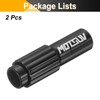 sourcing map 2pcs Bike Inline Cable Adjuster Aluminum Alloy Brake