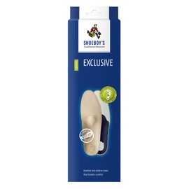 Shoeboy's Exclusive - Leder-Fußbett für Damen für optimalen Komfort, mindert Fußbrennen und Fußgeruch - Größe 37, 1 Paar