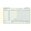Rediform Employee Time Card, Weekly, 4.25 x 7 Inches, 100