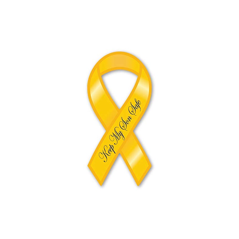 Keep My Son Safe Ribbon Magnet by Magnet America Is