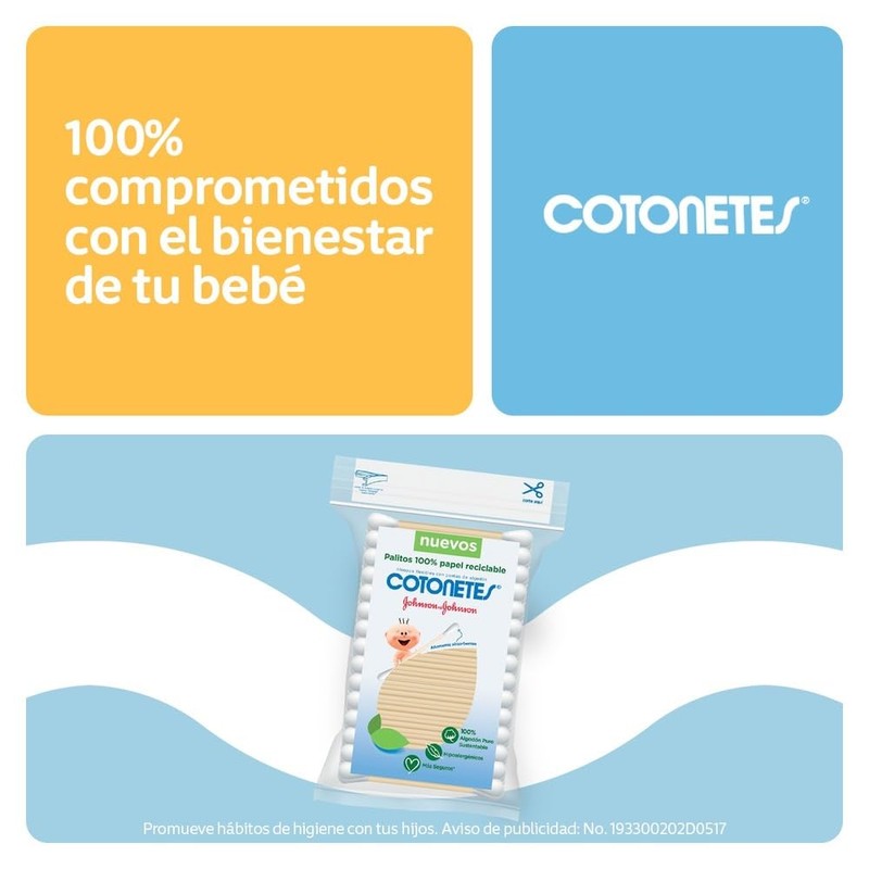 COTONETES Hisopos 300 piezas