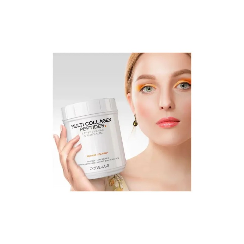 Colageno Hidrolizado En Polvo Codeage 567g Sin Sabor Libre Gluten