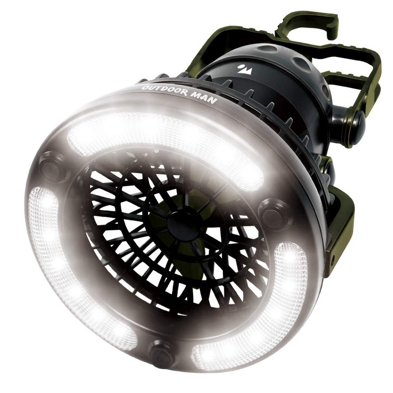 OUTDOOR MAN FAN&LIGHT+ KOLT-001B