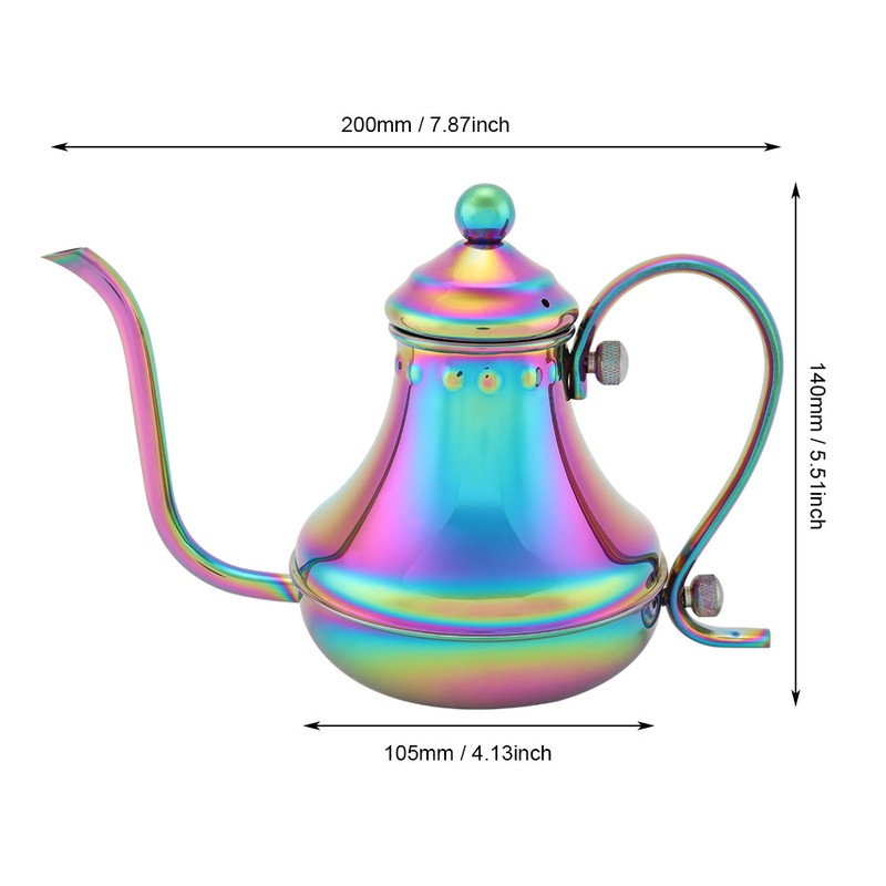 Hand Brewed Coffee Kettle Manual Drip Coffee Maker Stainless steel